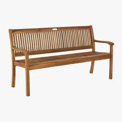 Westwing Acacia Wood Garden Bench Noemi