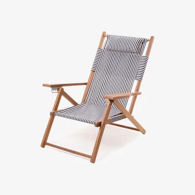 Amara Tommy Chair - Navy Stripe