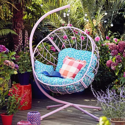 Dunelm Sophie Robinson Petal Egg Chair