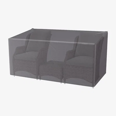 Dunelm Aerocover Lounge Chair and Hocker Cover Set