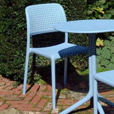 Dunelm Blue Set of 2 Nardi Bistro Chairs