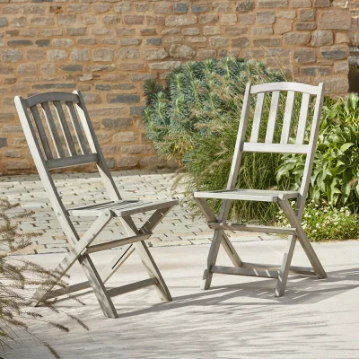 Gardenesque Repton Classic Wooden |  Folding Garden Chairs