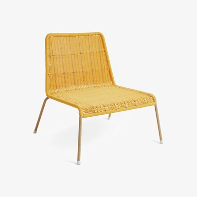 Habitat Habitat Sona Rattan Effect Garden Chair - Yellow