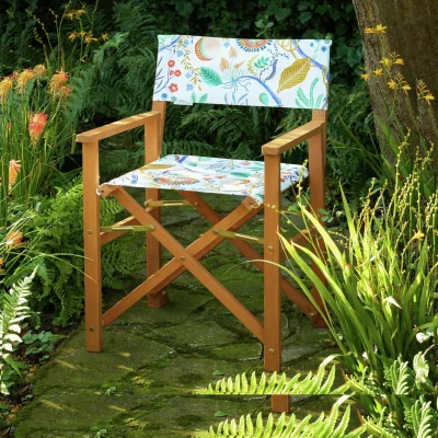 Habitat Habitat x Scion Garden Director Chair - Jackfruit Print