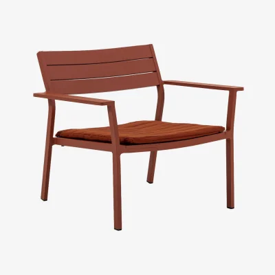Heal's Heal's Eos Outdoor Lounge Chair Cushion Rust