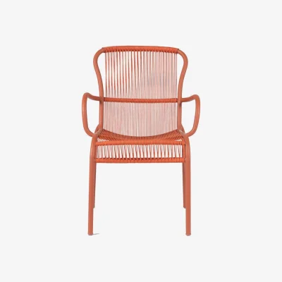 Heal's Vincent Sheppard Loop Outdoor Dining Chair Terracotta