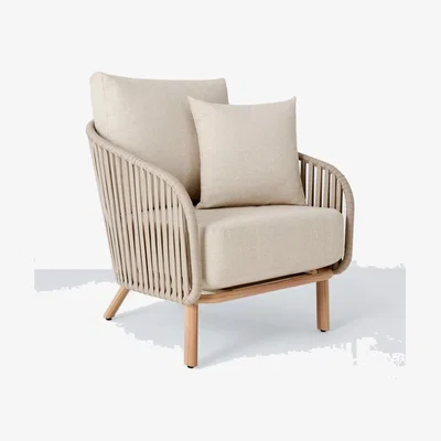 John Lewis John Lewis Flat Rope Weave Garden Lounge Chair