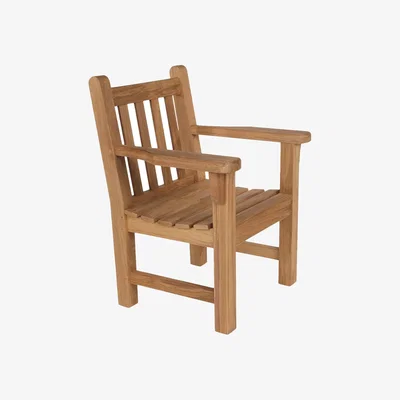 John Lewis Barlow Tyrie London Wooden Garden Armchair, Teak