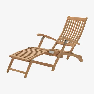 John Lewis KETTLER Hampton Garden Steamer Chair, FSC-Certified (Eucalyptus Wood)