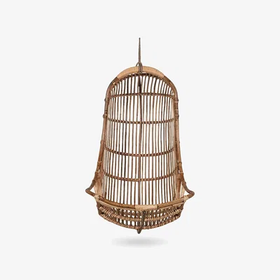 John Lewis Nkuku Nesari Rattan Garden Hanging Chair, Natural