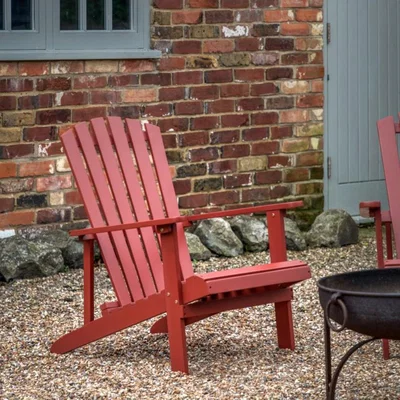 Knees Siena Lounge Chair - Rust