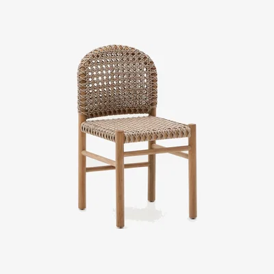 Kave Home Tavira outdoor chair in solid teak wood