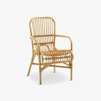 La Redoute Malu Rattan Table Armchair