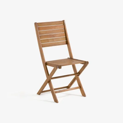 La Redoute Set of 2 Napli Acacia Garden Chairs