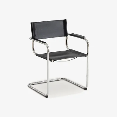 La Redoute Winset Genuine Split Leather Table Armchair