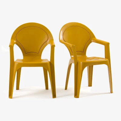 La Redoute Set of 2 Adali Polypropylene Garden Armchairs