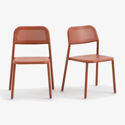 La Redoute Lyona Aluminium Garden Chairs Set of 2
