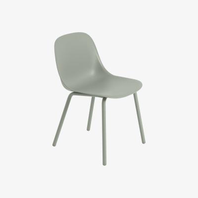 Made in Design Fiber OUTDOOR Chair plastic material green / Recycled plastic - Muuto