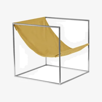 Made in Design Solo Armchair textile yellow Outdoor - valerie objects