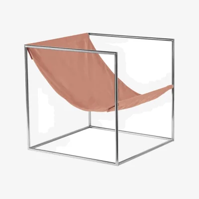 Made in Design Solo Armchair textile pink Outdoor - valerie objects