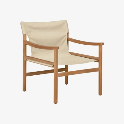 Made in Design Safari Outdoor Armchair textile beige - Ethnicraft