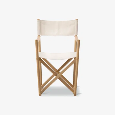 Nordic Nest Fredericia Furniture MK16 Folding Chair chair Off white-lightly oiled oak