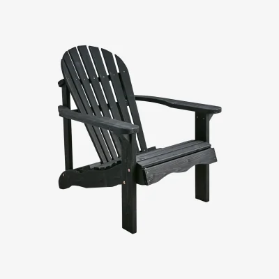 Nordic Nest Brafab Skule deck chair Black pine