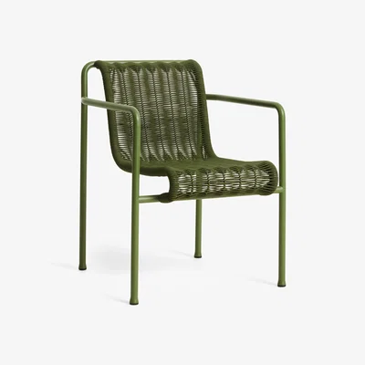 Nordic Nest HAY Palissade Cord Dining armchair Olive