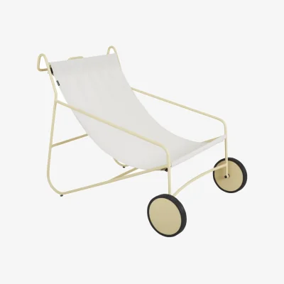 Nordic Nest Brafab Poul Chair lounge armchair Lemon-off white