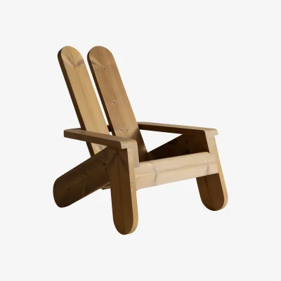Nordic Nest Vaarnii 015 Peace Outdoor Lounge Chair lounge chair Thermally treated pine
