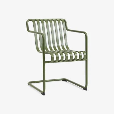 Nordic Nest HAY Palissade Cantilever Dining armchair Olive