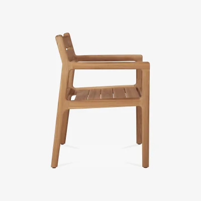 Nordic Nest Ethnicraft Jack Outdoor Dining armchair Teak