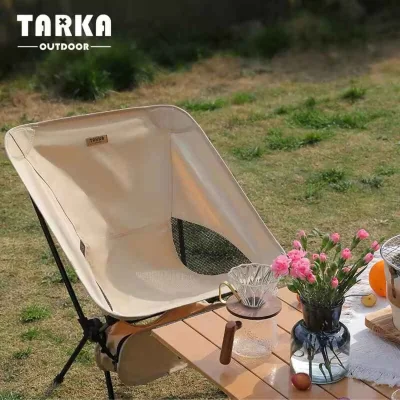The Range Foldable Camping Chairs Set Ultralight for Outdoors - beige