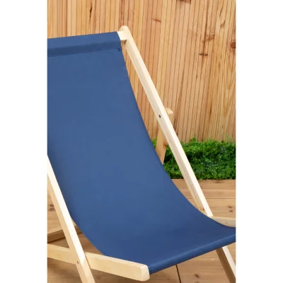 The Range Beauport Blue Deck Chair - Blue