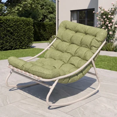 The Range Softrock Outdoor Rocking Chair - Green