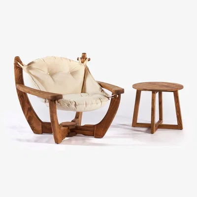 The Range Relax Outdoor Armchair - Walnut