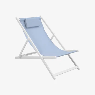 The Range Suntime 3 Position Aluminium Deck Chair - Teal