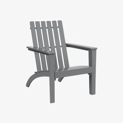 The Range Costway Garden Patio Chair Adirondack Chair A - Grey