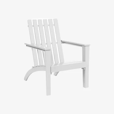 The Range Costway Garden Patio Chair Adirondack Chair - White