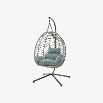 The Range Balinese Egg Chair Outdoor Garden Patio Chair  - Grey
