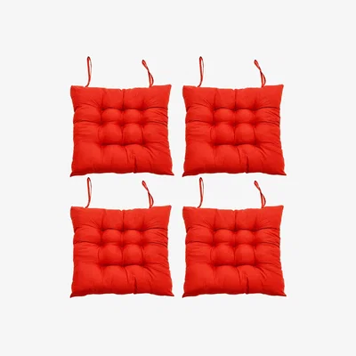 The Range 4X Chair Seat Cushion Set Garden - re
