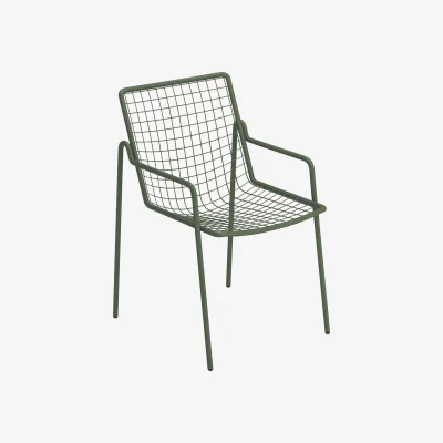 Westwing Stackable Garden Chair Rio R50 with Armrests