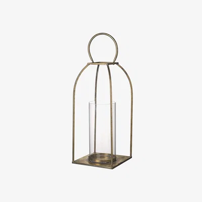 Amara Parlane - Cadwell Lantern - Antique Gold - Large