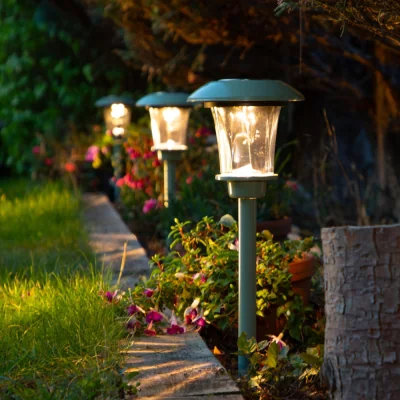 Atkin & Thyme Tawny Outdoor Pathfinder Lights - Sage Green - Extension Set