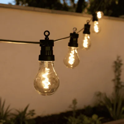 Atkin & Thyme 20 Spiral Filament Festoon Lights