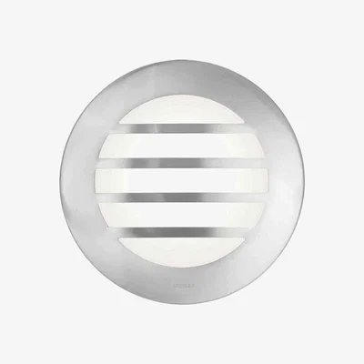 BHS.com Stanley Tahoe Outdoor Circular Wall or Ceiling Light with Slats, Steel