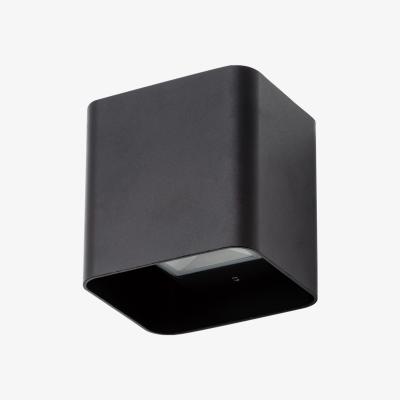 BHS.com Cameron Outdoor LED Square Up and Down Wall Light, Black