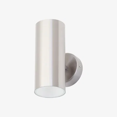 BHS.com Grant Outdoor Up & Down LED Wall Light, Stainless Steel