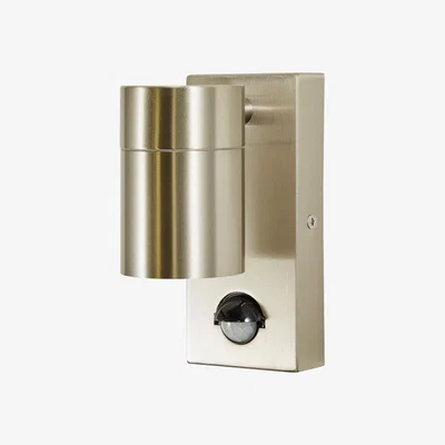 BHS.com Jared Outdoor Up or Down Wall Light with PIR Sensor, Stainless Steel