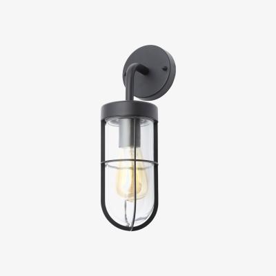 BHS.com Harris Outdoor Industrial Style Caged Wall Light, Black
